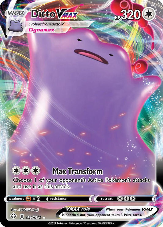 Ditto VMAX [Shining Fates] 051/072
