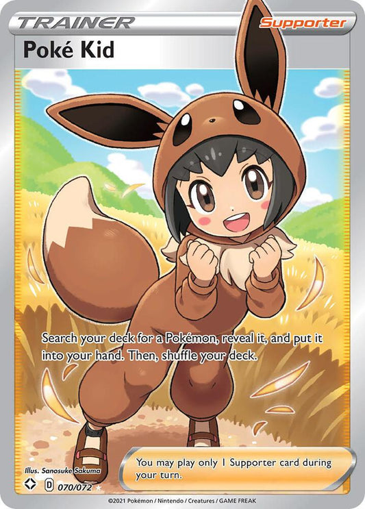 Poke Kid (Full Art) [Shining Fates] 070/072