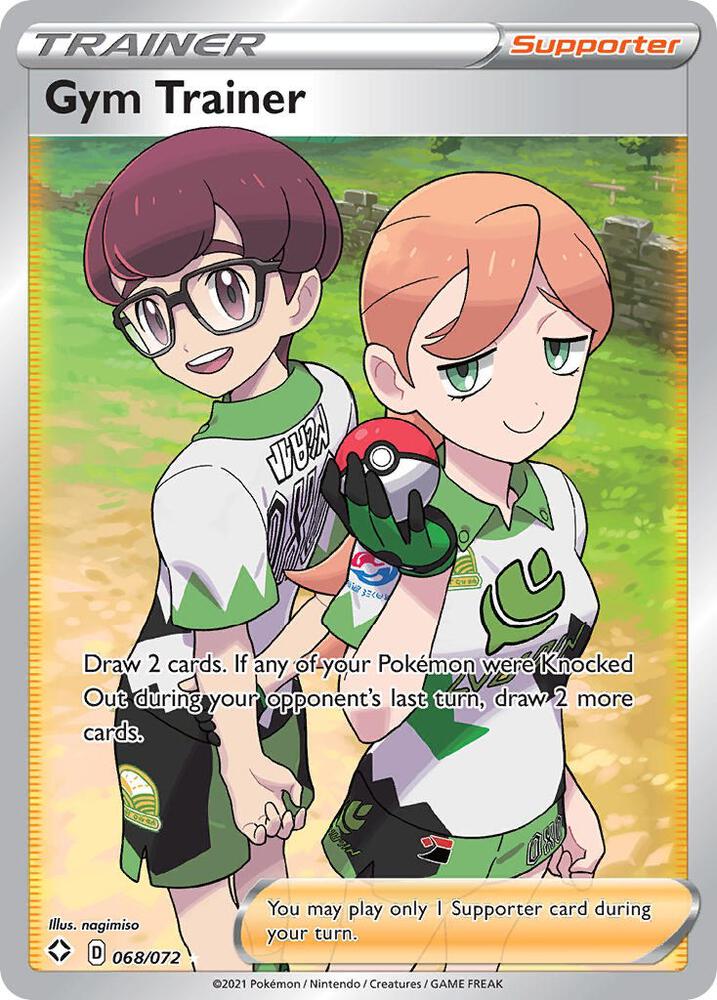 Gym Trainer (Full Art) [Shining Fates] 068/072