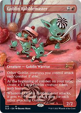 Goblin Rabblemaster [Secret Lair Drop Series] 215