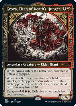 Kroxa, Titan of Death's Hunger [Secret Lair Drop Series] 225