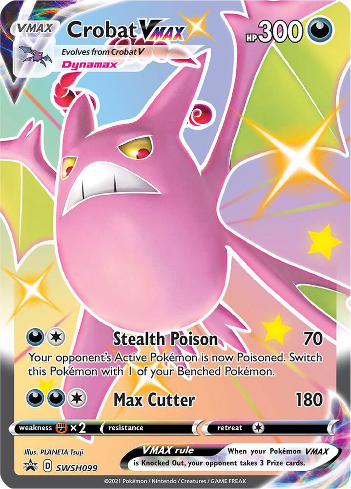 Crobat VMAX - SWSH099 [SWSH: Sword & Shield Promo Cards] SWSH099