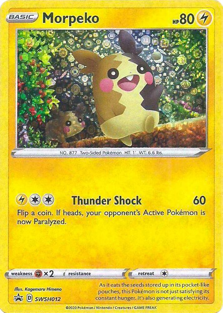 Morpeko - SWSH012 (General Mills Promo) [Miscellaneous Cards & Products] SWSH012
