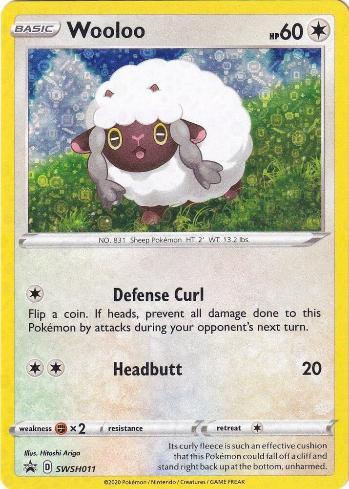 Wooloo - SWSH011 (General Mills) [Miscellaneous Cards & Products] SWSH011