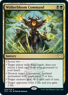Witherbloom Command [Strixhaven: School of Mages] 248