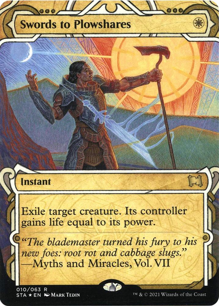 Swords to Plowshares (Foil Etched) [Strixhaven: Mystical Archive] 10
