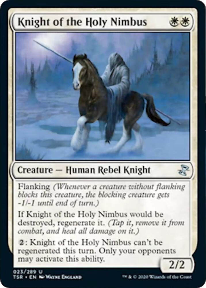 Knight of the Holy Nimbus [Time Spiral: Remastered] 23