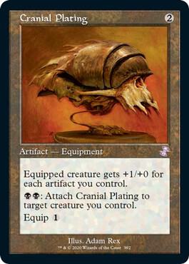 Cranial Plating [Time Spiral: Remastered] 392