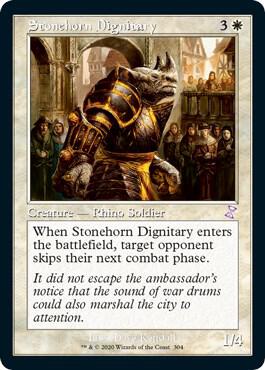 Stonehorn Dignitary [Time Spiral: Remastered] 304