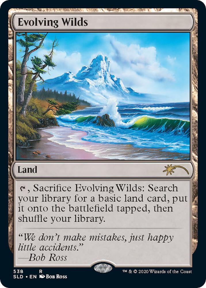 Evolving Wilds (Bob Ross) [Secret Lair Drop Series] 538