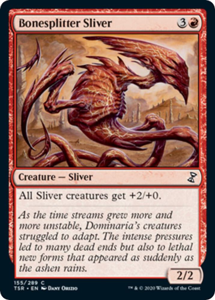 Bonesplitter Sliver [Time Spiral: Remastered] 155