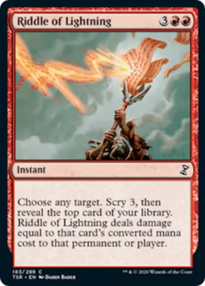 Riddle of Lightning [Time Spiral: Remastered] 183