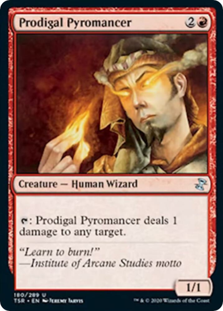 Prodigal Pyromancer [Time Spiral: Remastered] 180