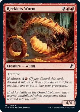 Reckless Wurm [Time Spiral: Remastered] 181