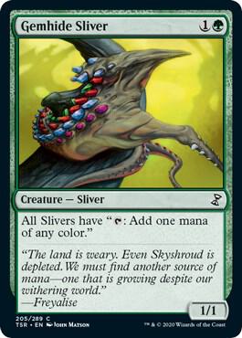 Gemhide Sliver [Time Spiral: Remastered] 205