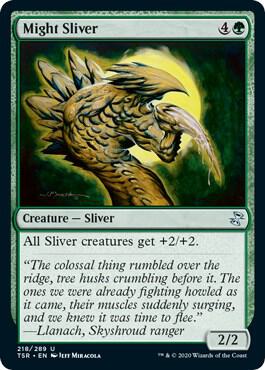 Might Sliver [Time Spiral: Remastered] 218