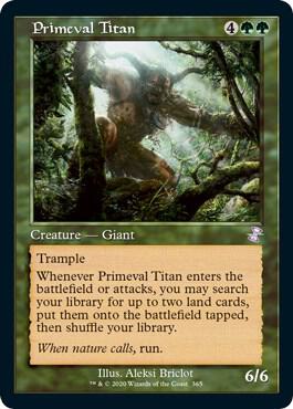 Primeval Titan [Time Spiral: Remastered] 365