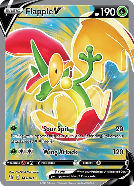 Flapple V (Full Art) [SWSH05: Battle Styles] 143/163