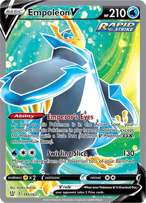 Empoleon V (Full Art) [SWSH05: Battle Styles] 145/163