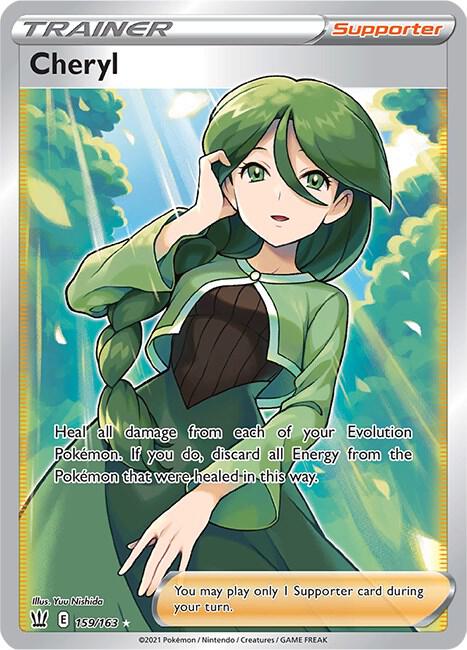 Cheryl (Full Art) [SWSH05: Battle Styles] 159/163