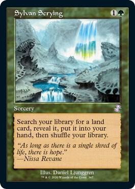 Sylvan Scrying [Time Spiral: Remastered] 367