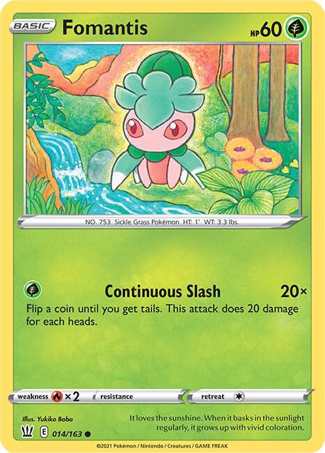 Fomantis [SWSH05: Battle Styles] 014/163