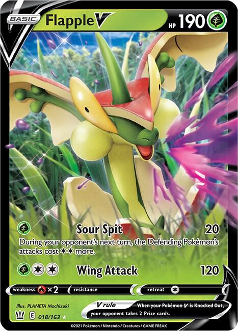 Flapple V [SWSH05: Battle Styles] 018/163