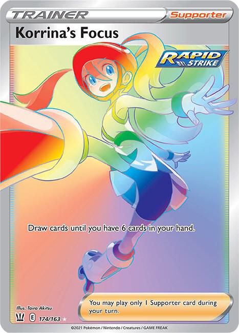 Korrina's Focus (Secret) [SWSH05: Battle Styles] 174/163