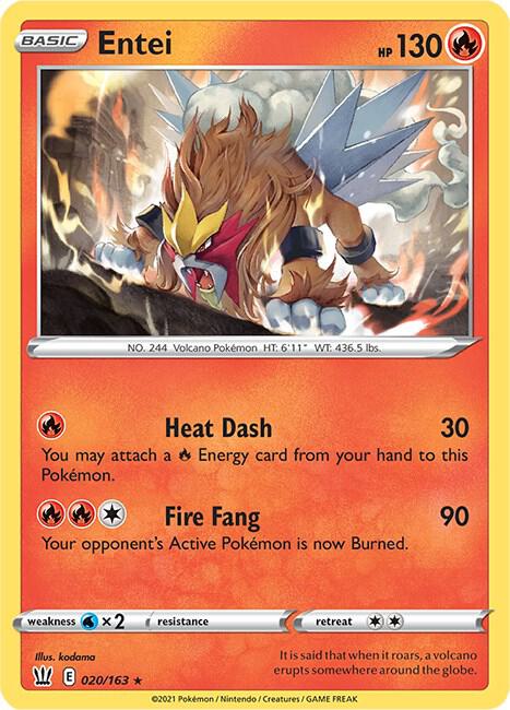 Entei [SWSH05: Battle Styles] 020/163