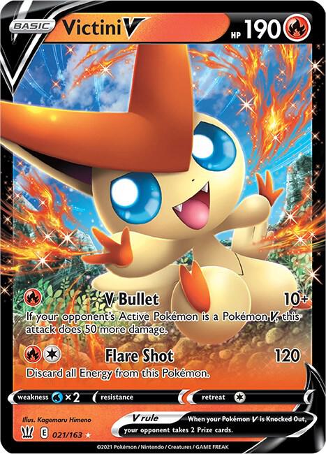 Victini V [SWSH05: Battle Styles] 021/163