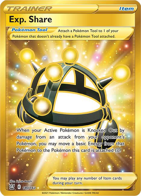 Exp. Share (Secret) [SWSH05: Battle Styles] 180/163