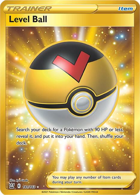 Level Ball (Secret) [SWSH05: Battle Styles] 181/163