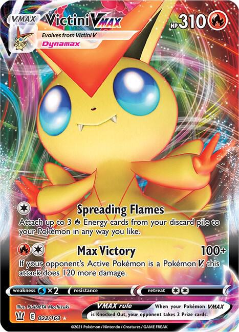 Victini VMAX [SWSH05: Battle Styles] 022/163