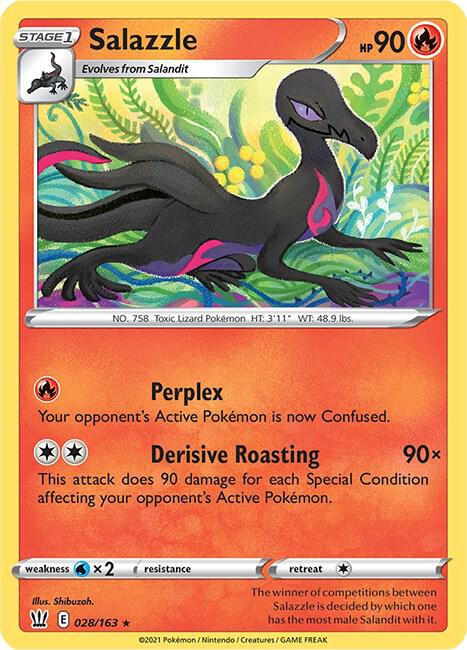 Salazzle [SWSH05: Battle Styles] 028/163