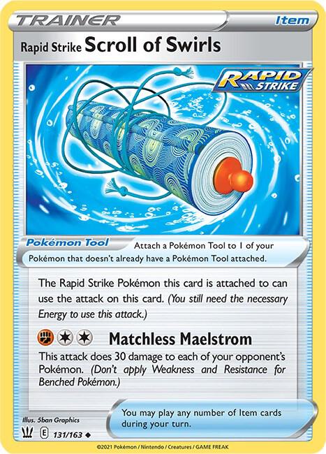 Rapid Strike Scroll of Swirls [SWSH05: Battle Styles] 131/163