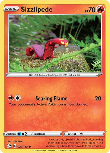 Sizzlipede [SWSH05: Battle Styles] 029/163