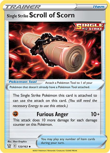 Single Strike Scroll of Scorn [SWSH05: Battle Styles] 133/163