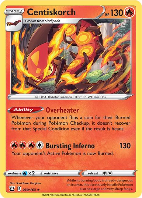 Centiskorch [SWSH05: Battle Styles] 030/163