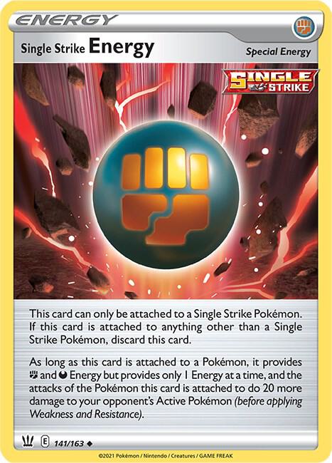 Single Strike Energy [SWSH05: Battle Styles] 141/163