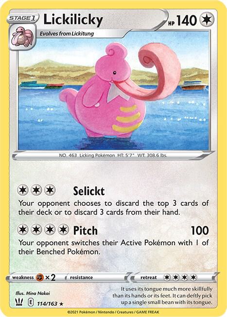 Lickilicky [SWSH05: Battle Styles] 114/163