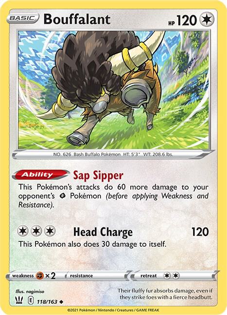 Bouffalant [SWSH05: Battle Styles] 118/163