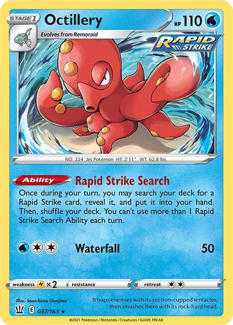 Octillery [SWSH05: Battle Styles] 037/163