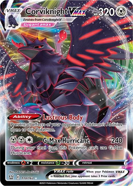 Corviknight VMAX [SWSH05: Battle Styles] 110/163