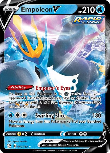 Empoleon V [SWSH05: Battle Styles] 040/163