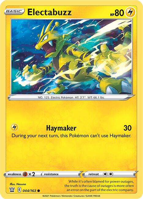 Electabuzz [SWSH05: Battle Styles] 044/163