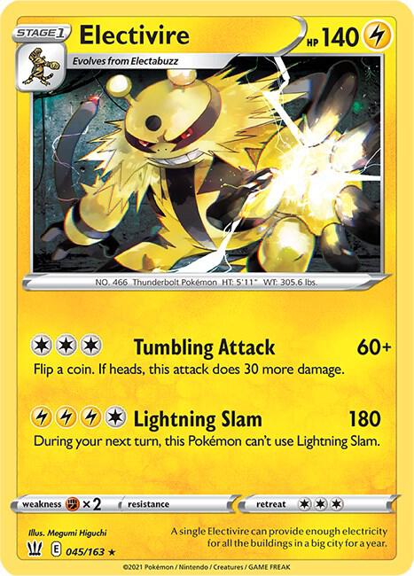 Electivire [SWSH05: Battle Styles] 045/163