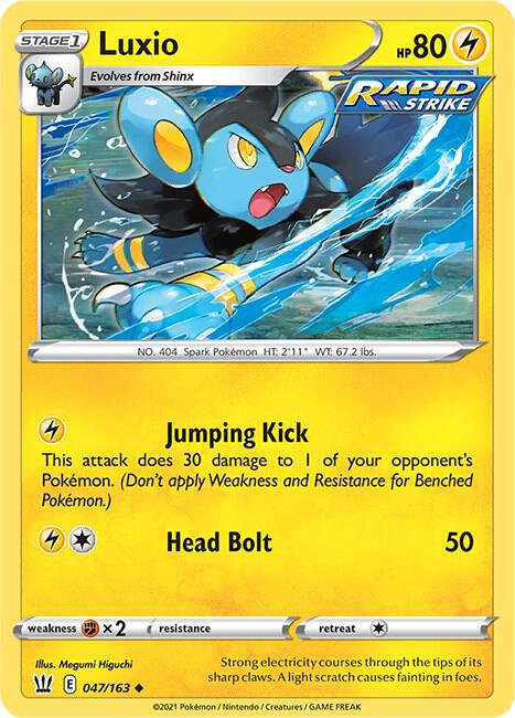 Luxio [SWSH05: Battle Styles] 047/163