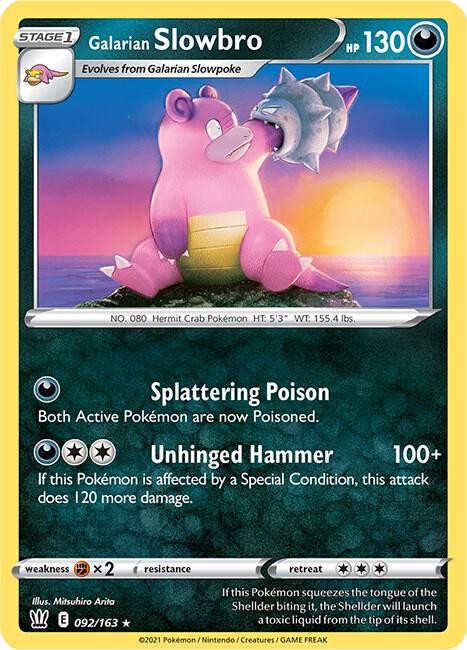 Galarian Slowbro [SWSH05: Battle Styles] 092/163