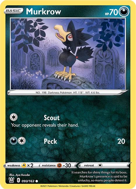 Murkrow [SWSH05: Battle Styles] 093/163