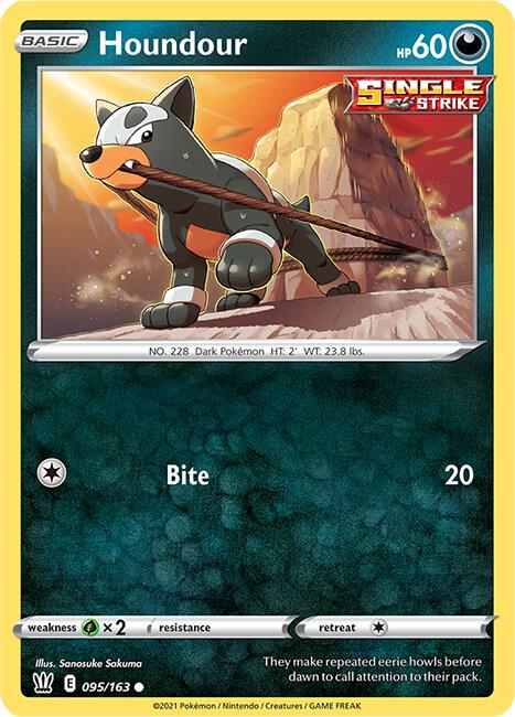 Houndour [SWSH05: Battle Styles] 095/163